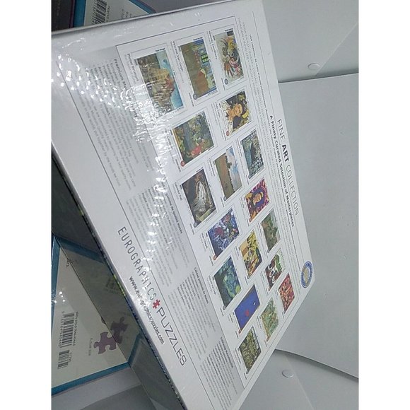 New Bundle 2 Vincent van Gogh Starry Night & Monet Japanese Ftbridge 1000 pc - Picture 5 of 8